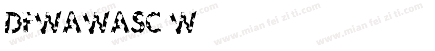 DFWaWaSC w字体转换